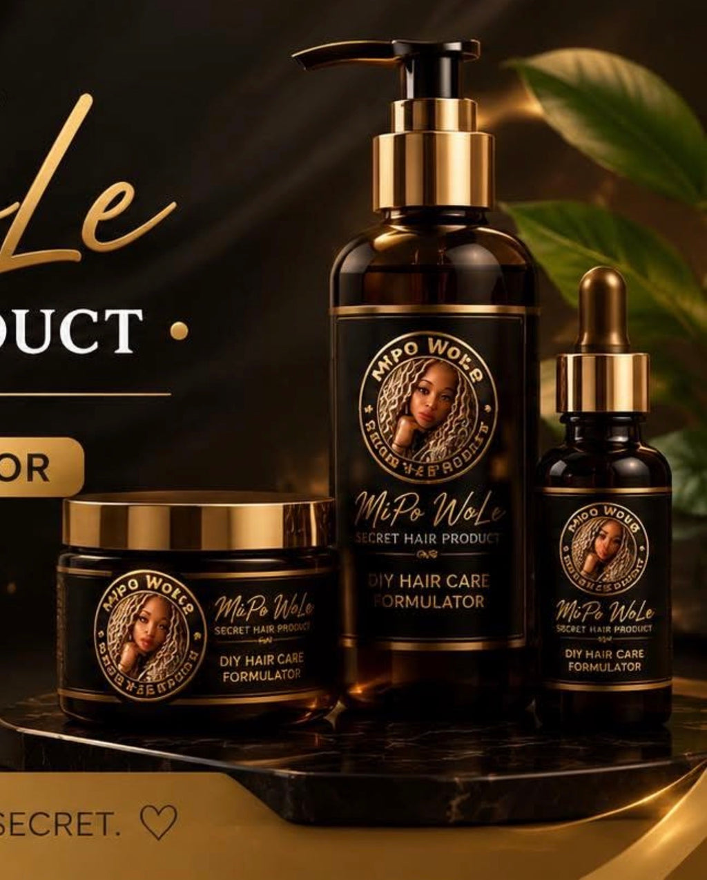 MiPo WoLe Secret Hair Product | Healthy Hair Formula
