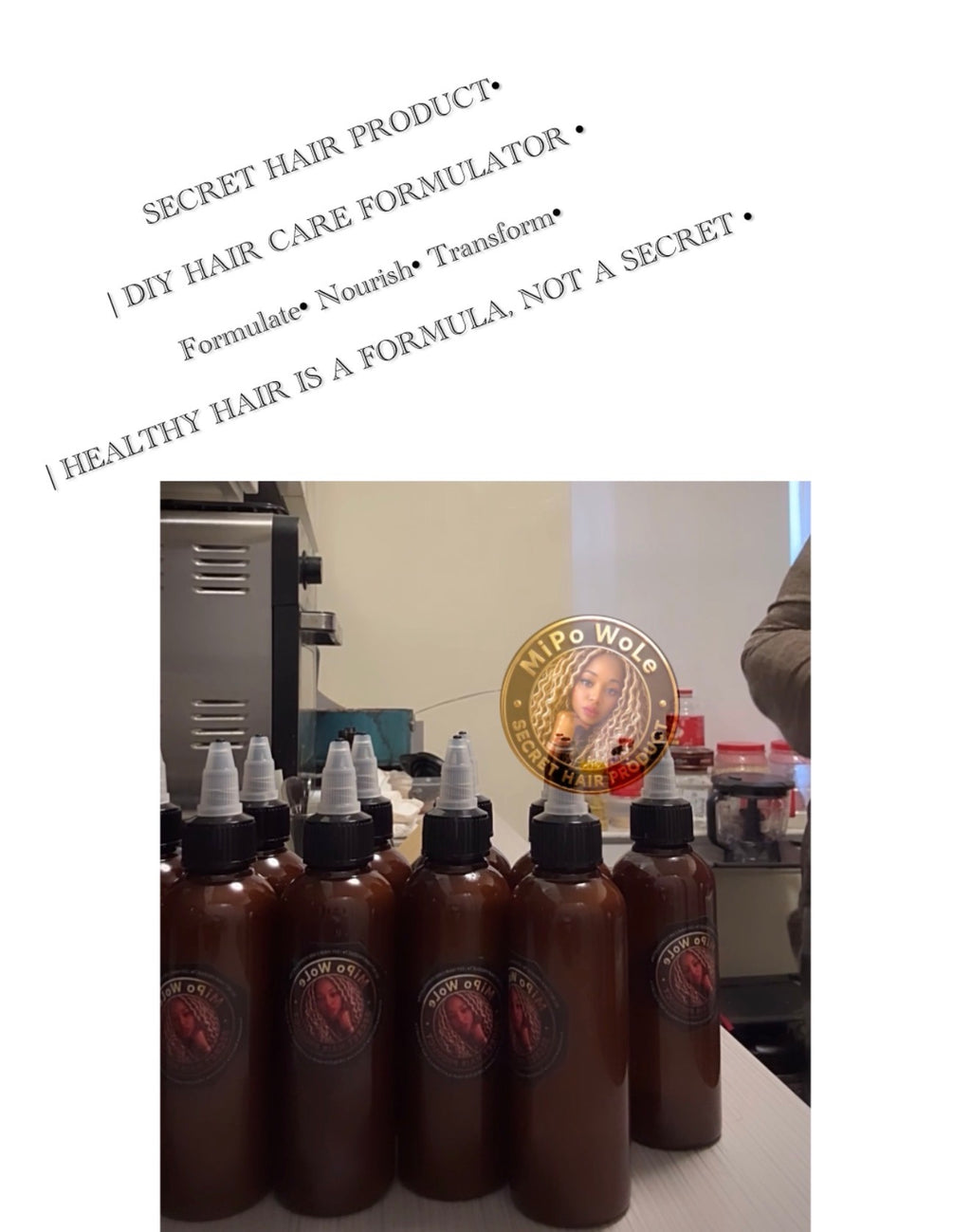 MiPo WoLe Secret Hair Product | Healthy Hair Formula